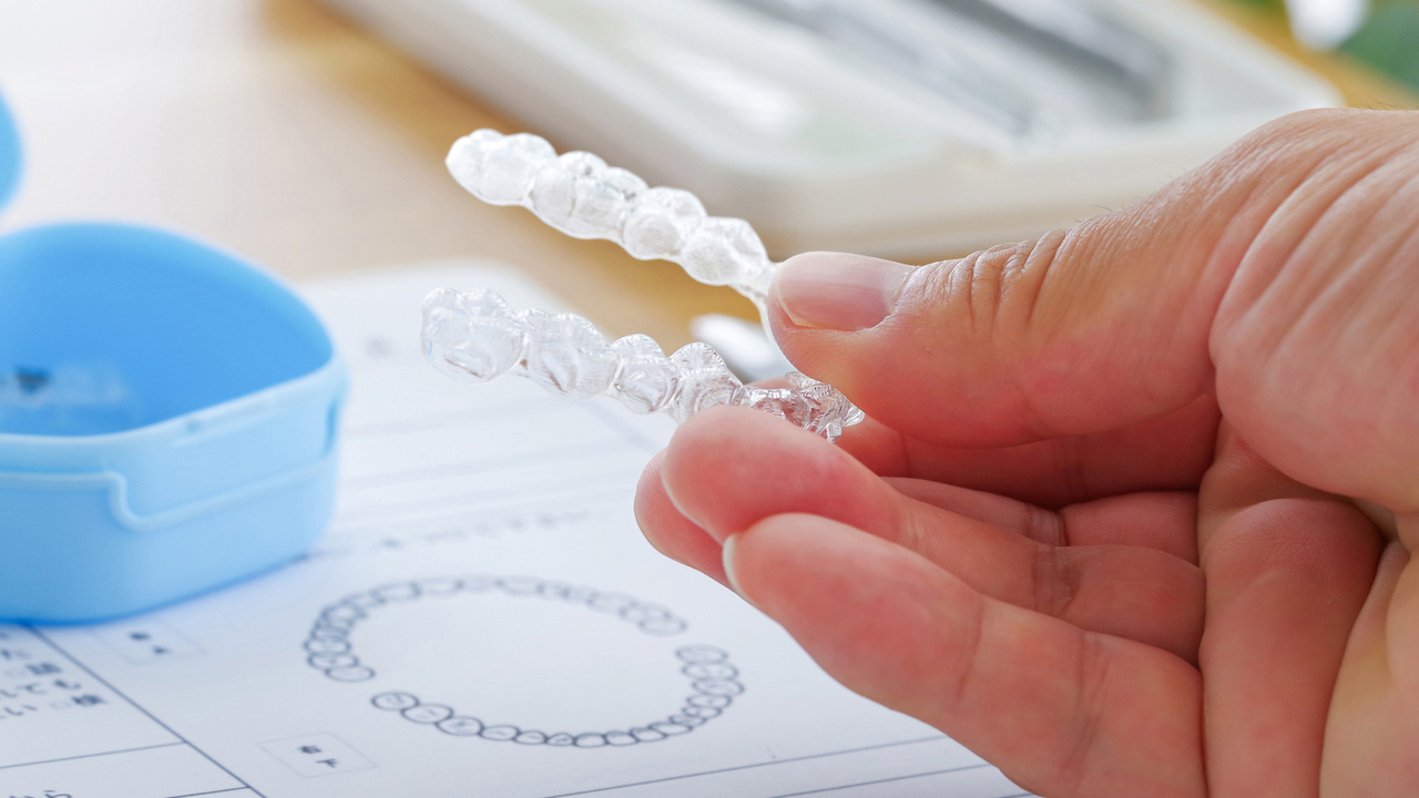 大阪市鶴見区の歯ぎしり・食いしばりの治療（ナイトガード）